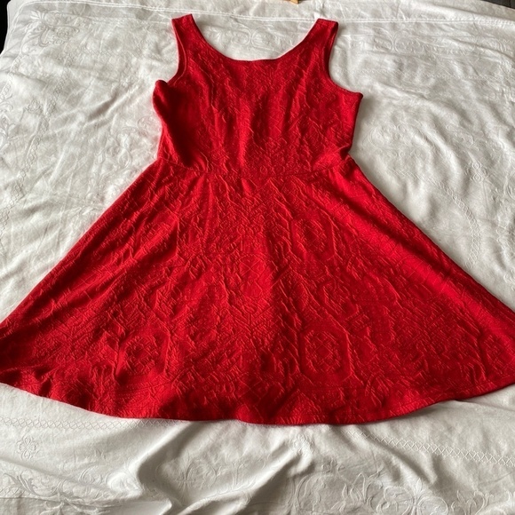RIPE Women's Red Sleeveless Mini Dress Size Large - Picture 6 of 12